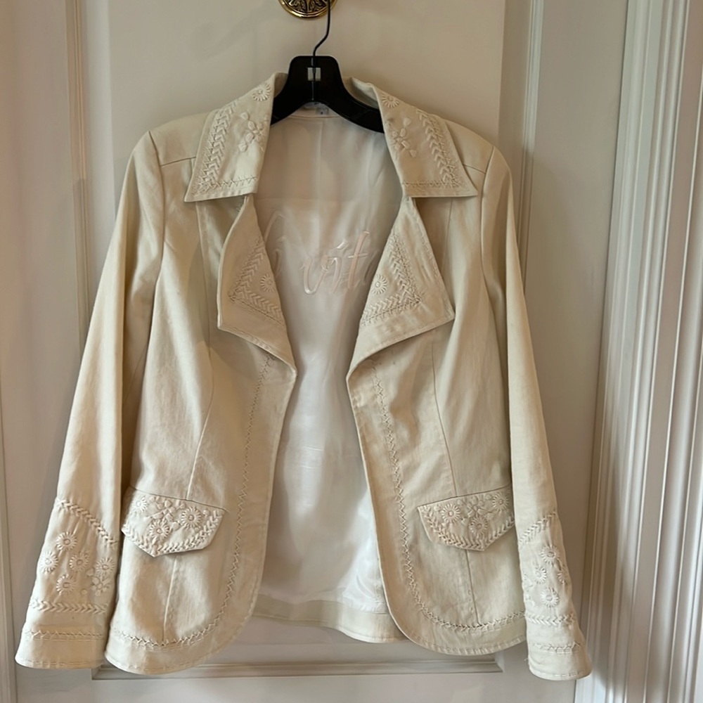 Embroidered jacket